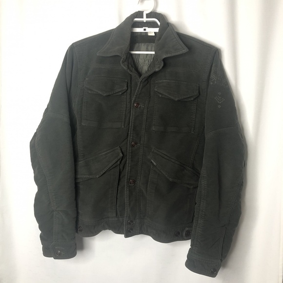 Deisel Other - Deisel Mens XL Green Cotton Jacket